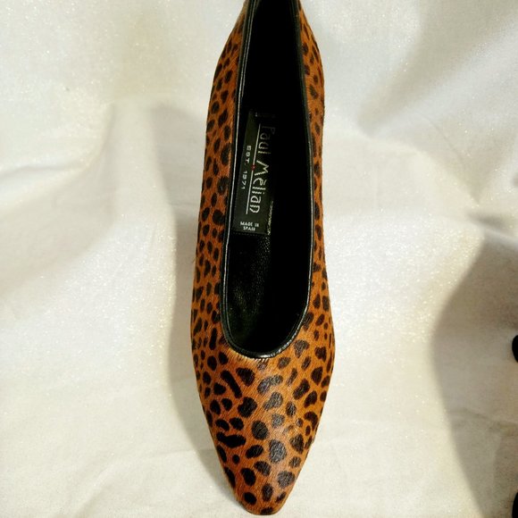 PAUL MELIAN London Cheetah Print Pump 7B - Picture 7 of 12